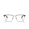 Emporio Armani EA1146D Korrektionsbrillen 3001 matte black / pale gold - Produkt-Miniaturansicht 1/3