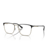 Lunettes de vue Emporio Armani EA1146D 3001 matte black / pale gold - Vignette du produit 2/3