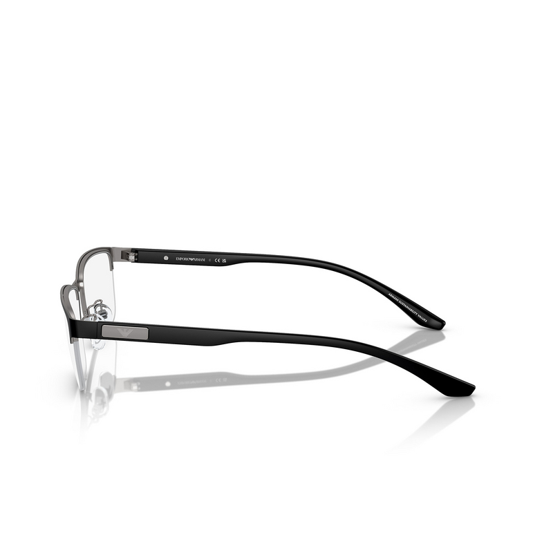 Emporio Armani EA1147 Eyeglasses 3365 matte gunmetal / black - 3/3