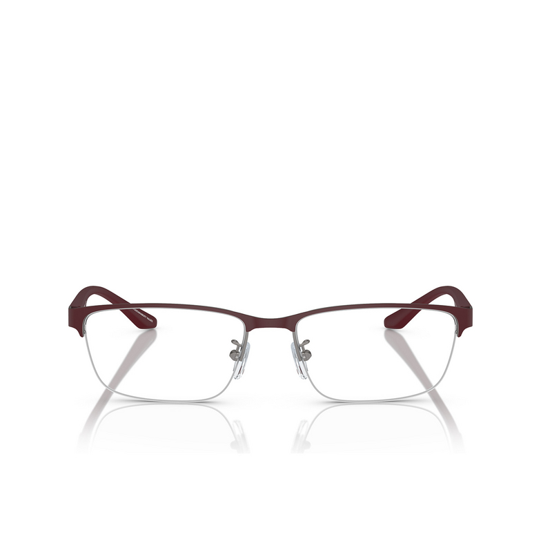 Gafas graduadas Emporio Armani EA1147 3366 matte gunmetal / bordeaux - 1/3