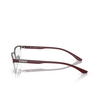 Gafas graduadas Emporio Armani EA1147 3366 matte gunmetal / bordeaux - Miniatura del producto 3/3