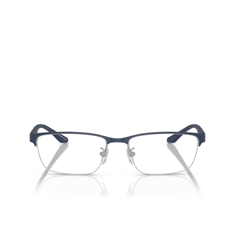 Occhiali da vista Emporio Armani EA1147 3368 matte silver / bluette - 1/3