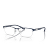 Emporio Armani EA1147 Eyeglasses 3368 matte silver / bluette - product thumbnail 2/3