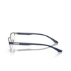 Gafas graduadas Emporio Armani EA1147 3368 matte silver / bluette - Miniatura del producto 3/3