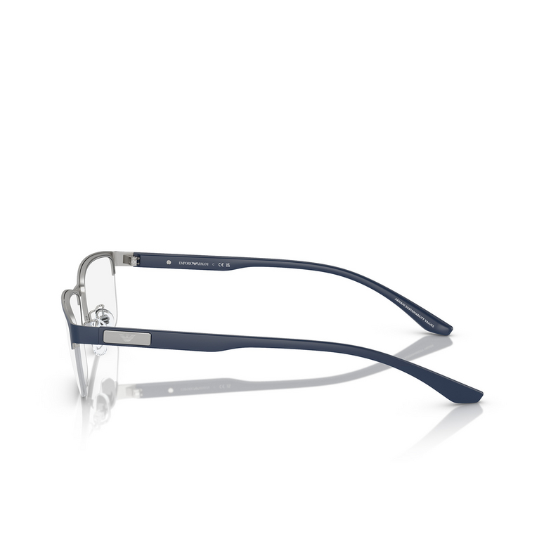 Occhiali da vista Emporio Armani EA1147 3368 matte silver / bluette - 3/3