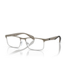 Occhiali da vista Emporio Armani EA1149 3369 matte silver / mud - anteprima prodotto 2/3