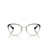 Emporio Armani EA1150 Eyeglasses 3014 shiny pale gold / black - product thumbnail 1/3