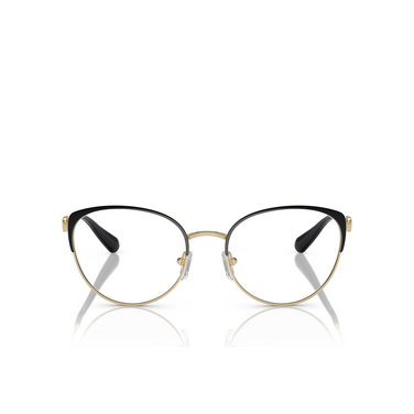 Emporio Armani EA1150 Eyeglasses 3014 shiny pale gold / black - front view