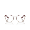 Gafas graduadas Emporio Armani EA1150 3268 shiny rose gold / bordeaux - Miniatura del producto 1/3