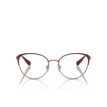 Emporio Armani EA1150 Eyeglasses 3268 shiny rose gold / bordeaux - front view