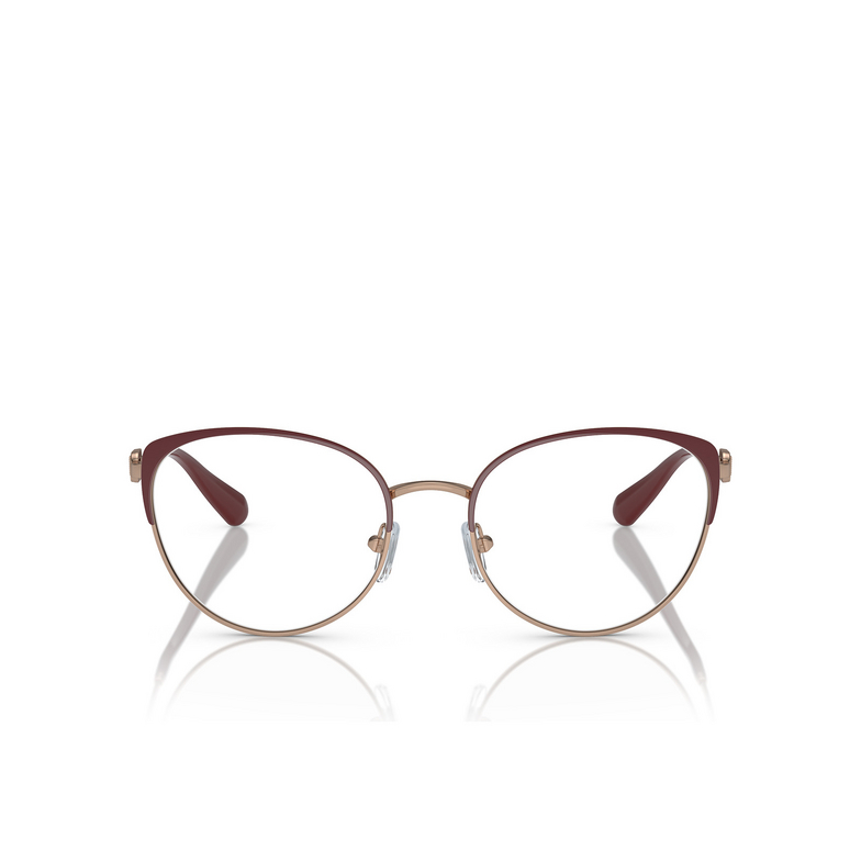 Emporio Armani EA1150 Eyeglasses 3268 shiny rose gold / bordeaux - 1/3