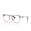 Emporio Armani EA1150 Korrektionsbrillen 3268 shiny rose gold / bordeaux - Produkt-Miniaturansicht 2/3