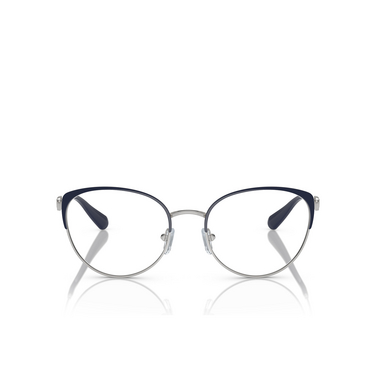 Gafas graduadas Emporio Armani EA1150 3368 shiny silver / blue - Vista delantera