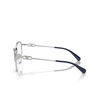 Occhiali da vista Emporio Armani EA1150 3368 shiny silver / blue - anteprima prodotto 3/3