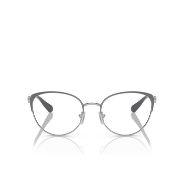 Lunettes de vue Emporio Armani EA1150 3370 shiny silver / grey - Vue de face