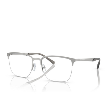 Lunettes de vue Emporio Armani EA1151 3045 matte silver - Vue trois quarts