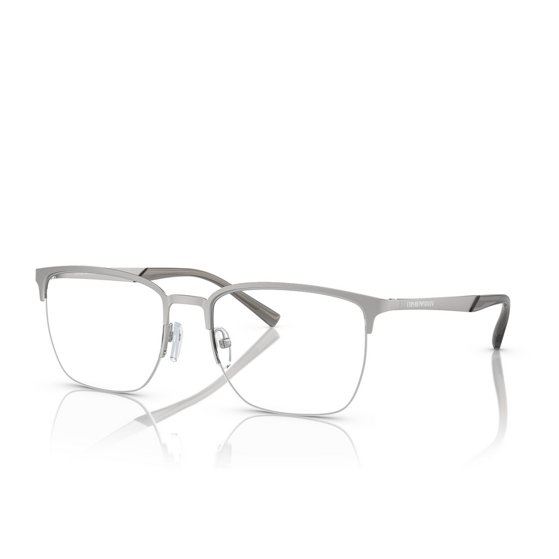 Emporio Armani EA1151 Eyeglasses 3045 matte silver - 2/3