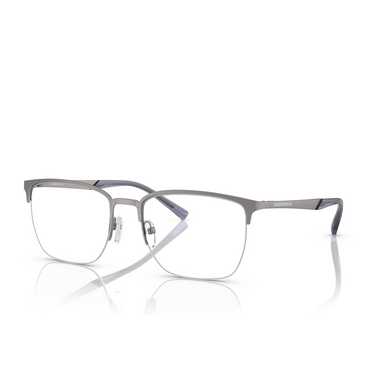 Gafas graduadas Emporio Armani EA1151 3303 matte gunmetal - Vista tres cuartos