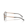 Occhiali da vista Emporio Armani EA1152 3361 shiny rose gold - anteprima prodotto 3/3