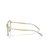 Emporio Armani EA1152 Eyeglasses 3363 shiny pale gold - product thumbnail 3/3