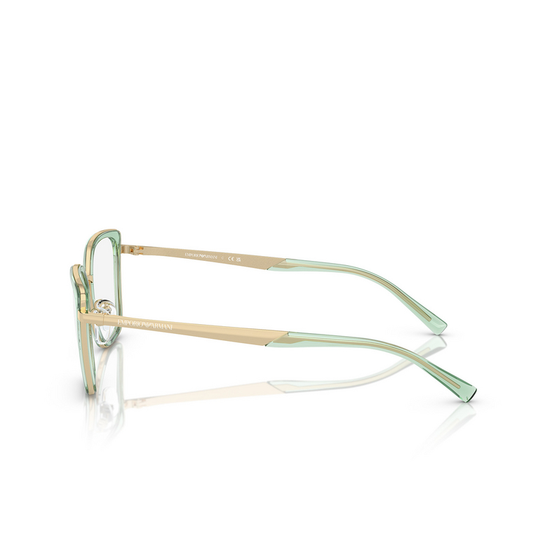 Lunettes de vue Emporio Armani EA1152 3363 shiny pale gold - 3/3