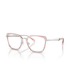 Occhiali da vista Emporio Armani EA1152 3364 shiny silver - anteprima prodotto 2/3