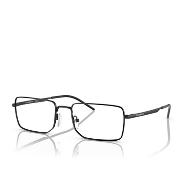 Emporio Armani EA1153 Eyeglasses 3001 matte black - three-quarters view