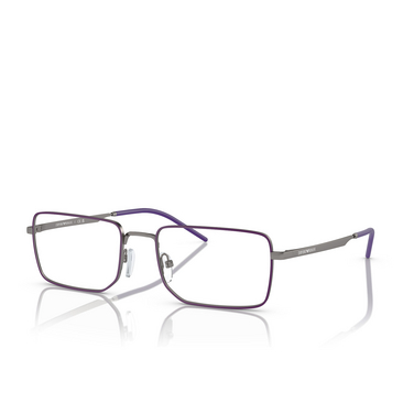 Emporio Armani EA1153 Eyeglasses 3003 matte gunmetal - three-quarters view