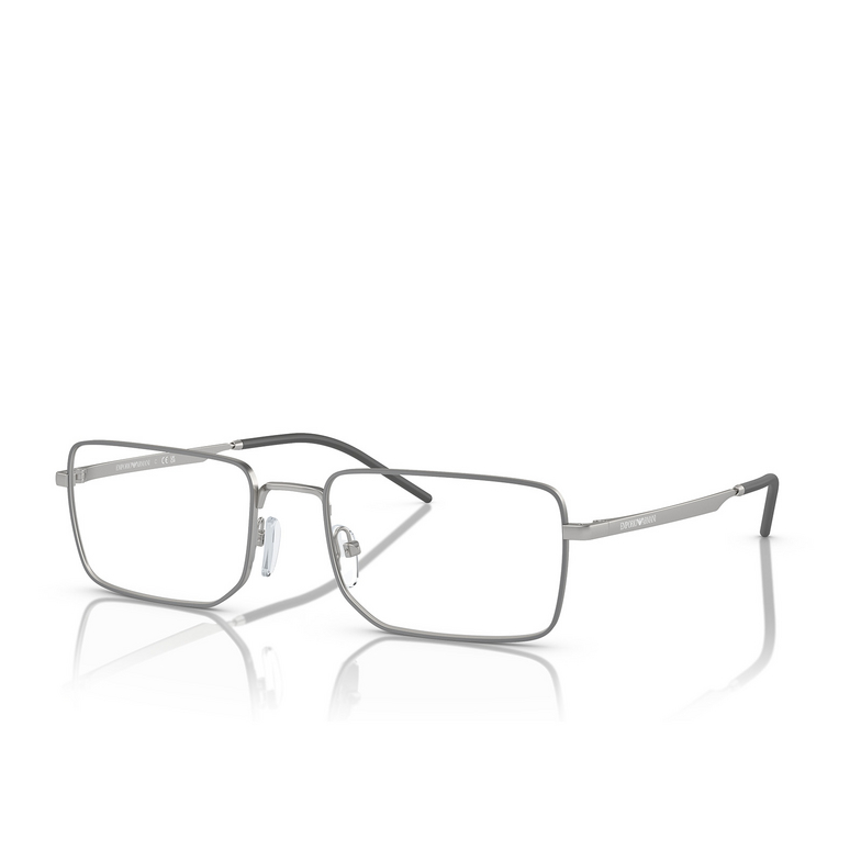 Gafas graduadas Emporio Armani EA1153 3045 matte silver - 2/3