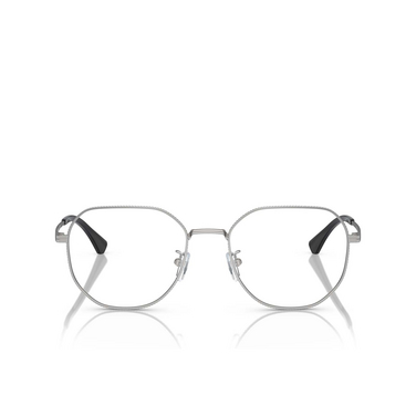 Emporio Armani EA1154D Sunglasses 3045 matte silver - front view