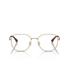 Lunettes de soleil Emporio Armani EA1154D 3371 matte pale gold - Vignette du produit 1/3