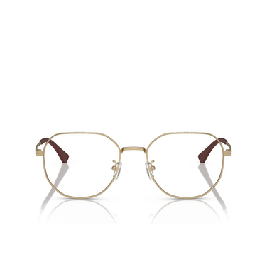 Emporio Armani EA1154D Sunglasses 3371 matte pale gold - front view