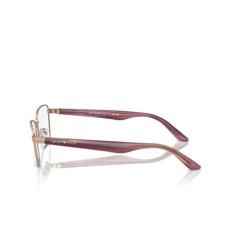 Occhiali da vista Emporio Armani EA1156 3011 shiny rose gold - 3/3