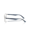 Emporio Armani EA1156 Eyeglasses 3015 shiny silver - product thumbnail 3/3