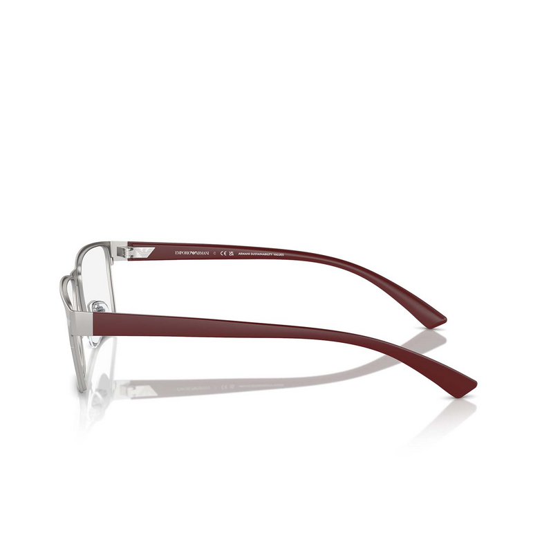 Lunettes de vue Emporio Armani EA1157 3045 matte silver - 3/3