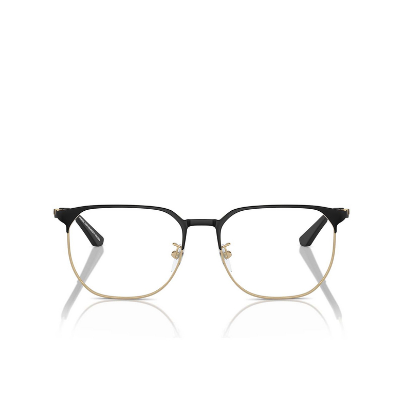 Lunettes de vue Emporio Armani EA1158D 3002 matte pale gold / black - 1/3