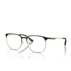 Gafas graduadas Emporio Armani EA1158D 3002 matte pale gold / black - Miniatura del producto 2/3