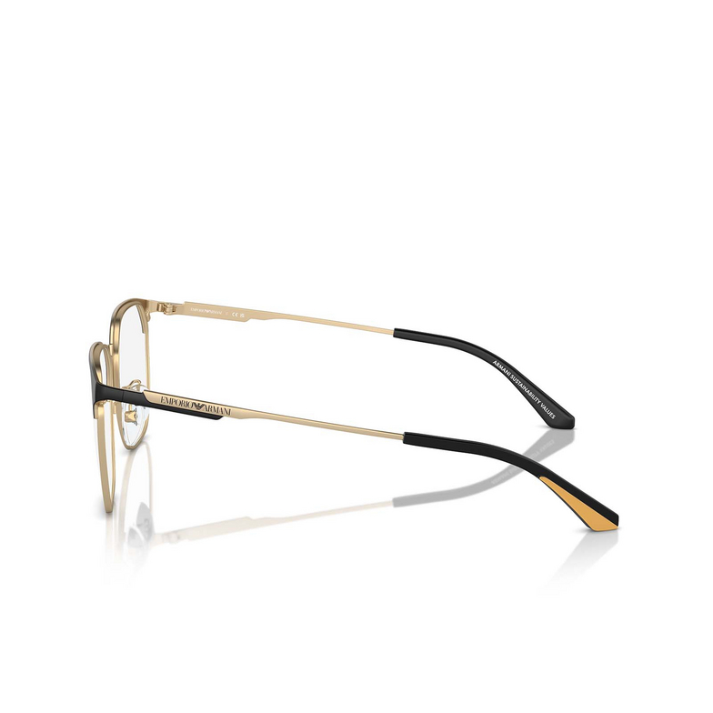 Emporio Armani EA1158D Korrektionsbrillen 3002 matte pale gold / black - 3/3