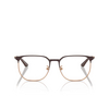 Emporio Armani EA1158D Eyeglasses 3201 matt brown / rose gold - product thumbnail 1/3