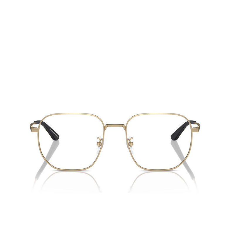 Lunettes de vue Emporio Armani EA1159D 3002 matte pale gold - 1/3