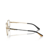 Gafas graduadas Emporio Armani EA1159D 3002 matte pale gold - Miniatura del producto 3/3