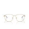 Emporio Armani EA1159D Eyeglasses 3013 shiny pale gold - product thumbnail 1/3