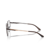 Occhiali da vista Emporio Armani EA1159D 3201 matte brown - anteprima prodotto 3/3