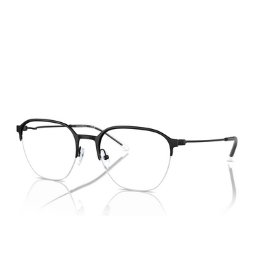 Emporio Armani EA1160 Eyeglasses 3001 matte black - three-quarters view
