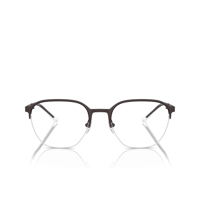 Lunettes de vue Emporio Armani EA1160 3380 matte brown - 1/3