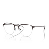 Lunettes de vue Emporio Armani EA1160 3380 matte brown - Vignette du produit 2/3