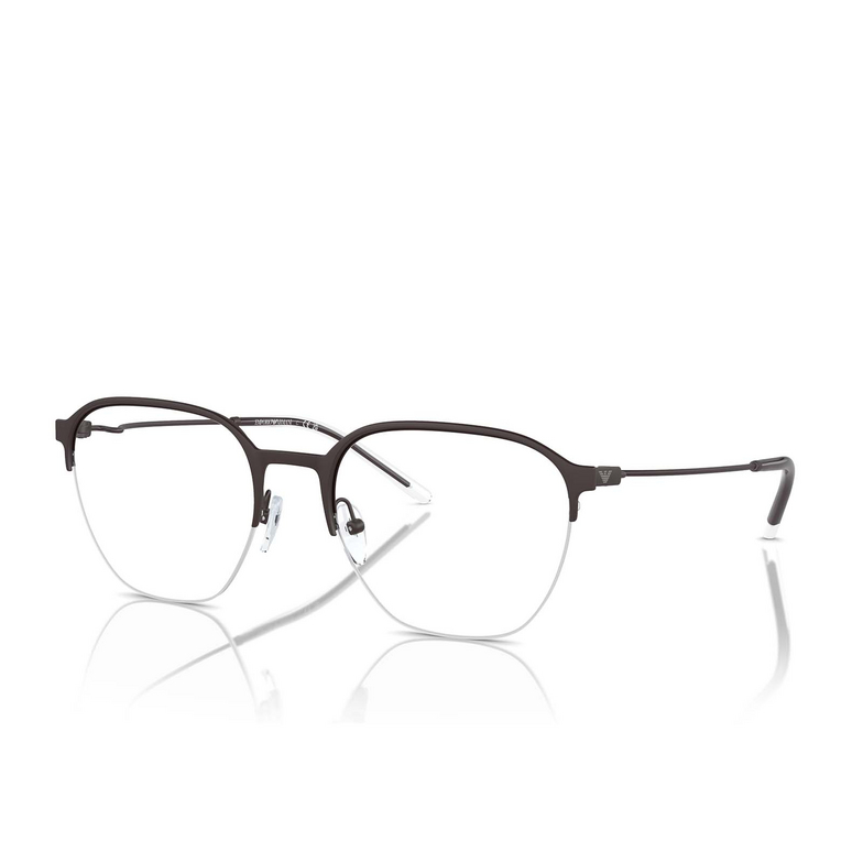 Emporio Armani EA1160 Eyeglasses 3380 matte brown - 2/3