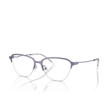 Emporio Armani EA1161 Eyeglasses 3383 shiny lilac - three-quarters view