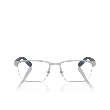 Emporio Armani EA1162 Eyeglasses 3045 matte silver - front view