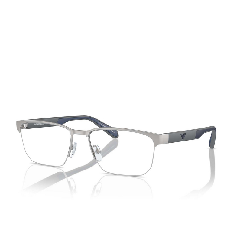 Occhiali da vista Emporio Armani EA1162 3045 matte silver - 2/3